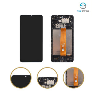 For Samsung Galaxy A12 2021 SM-A125F A125M LCD Display Touch Screen + FRAME