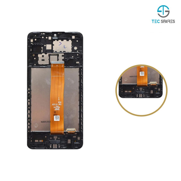 For Samsung Galaxy A12 2021 SM-A125F A125M LCD Display Touch Screen + FRAME