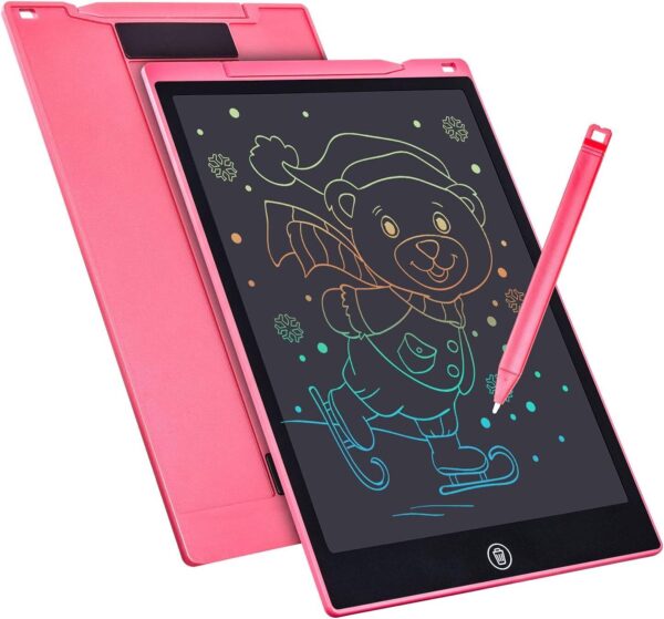 UK 12" LCD Pad eWriter Kids Painting Drawing Tablet Digital Board Magic Pen Gift