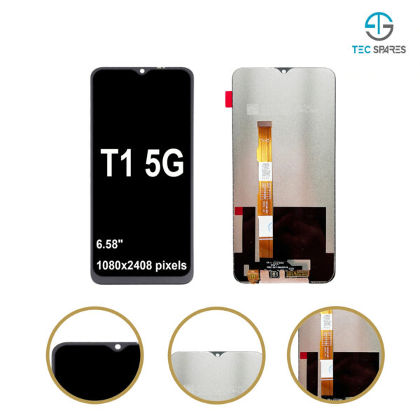 VIVO T1 5G LCD Screen Display Touch Digitizer Replacement Black